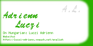 adrienn luczi business card